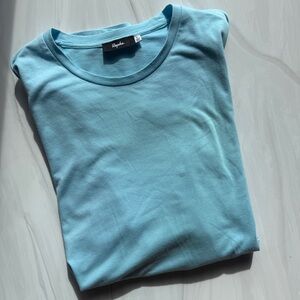 Rapha Men’s Sky Blue Essential T-Shirt Sz Large